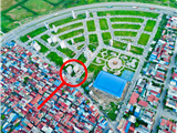 Lô góc 126m2 Mặt đường Đồng Xá Siêu hiếm tại TĐC 9,2ha Hải An  - Lô góc Vị trí đẹp nhất dự án view công viên. Góc 2 mặt đường Đồng Xá & đường trục chính Công viên