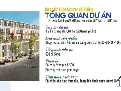 Dự Án HP Elite Central Hải Phòng - Đồng Hòa, Kiến An, Hải Phòng