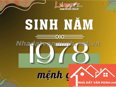 Sinh Năm 1978 Mệnh Gì? Hợp Với Hướng Nhà Nào Nhất? - Nhà Đất Văn Minh