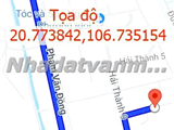 Chính chủ Chuyển nhượng lô đất mặt đường tại phường Hải Thành, quận Dương Kinh, Hải Phòng 293049